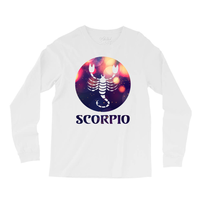 Scorpio Astrological Sign Long Sleeve Shirts | Artistshot