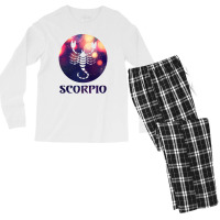 Scorpio Astrological Sign Men's Long Sleeve Pajama Set | Artistshot