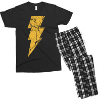 Shazam Brick Wall Style Art Men's T-shirt Pajama Set | Artistshot