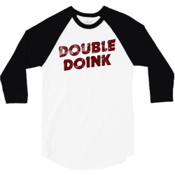 double doink 3/4 Sleeve Shirt | Artistshot