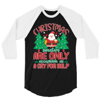 Merry Christmas 3/4 Sleeve Shirt | Artistshot