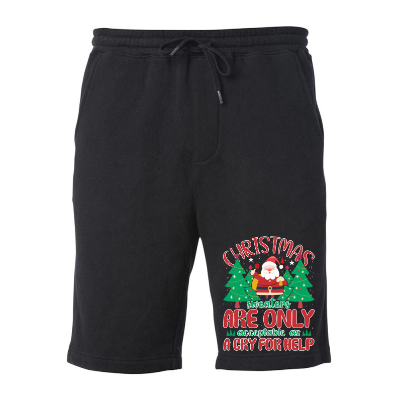 Merry Christmas Fleece Short | Artistshot