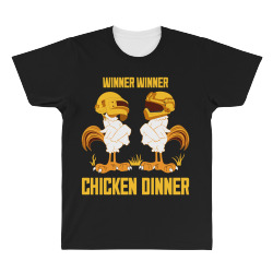 Winner Chicken Dinner All Over Men's T-shirt | Artistshot
