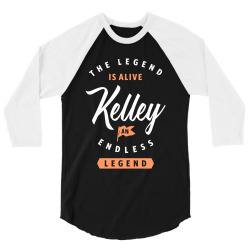 The Legend Is Alive Kelley 3/4 Sleeve Shirt | Artistshot