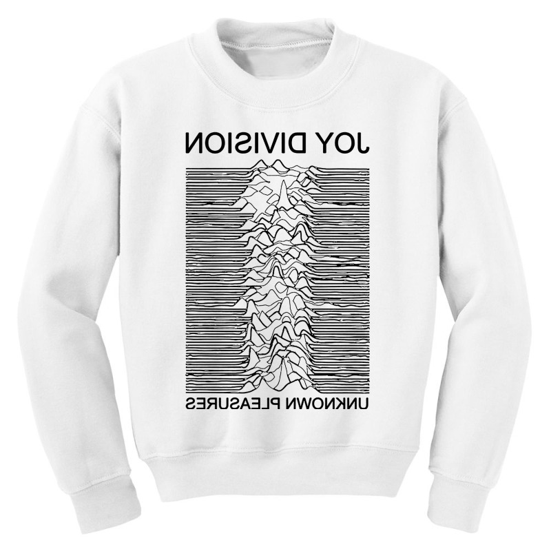 Unknown Pleasures Flip Horizontal Youth Sweatshirt | Artistshot