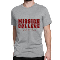 Mission College Maroon Classic T-shirt | Artistshot