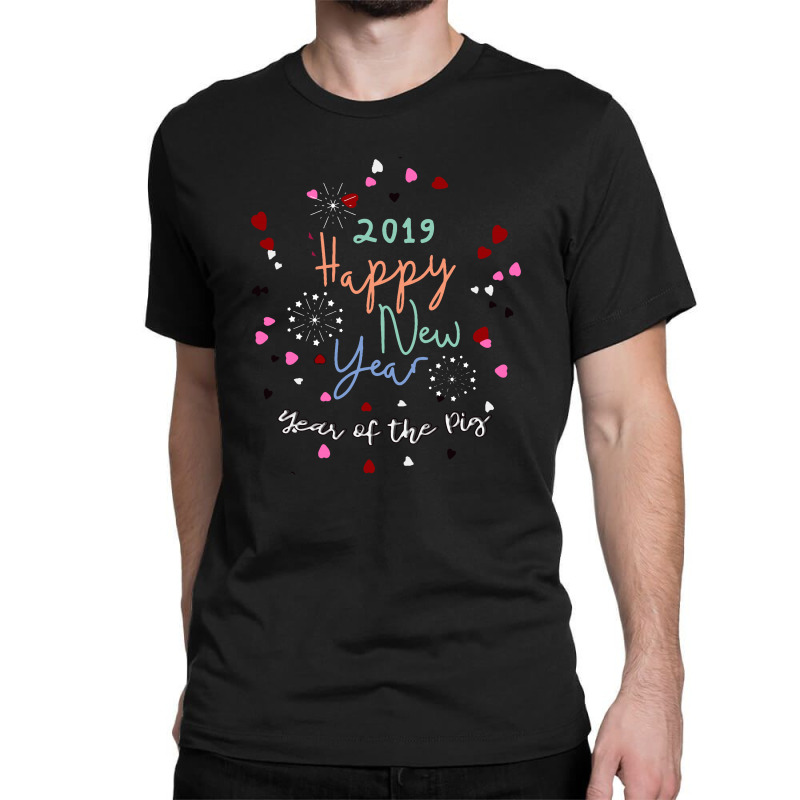 2019 Happy New Year Eve's Party Celebration Classic T-shirt | Artistshot