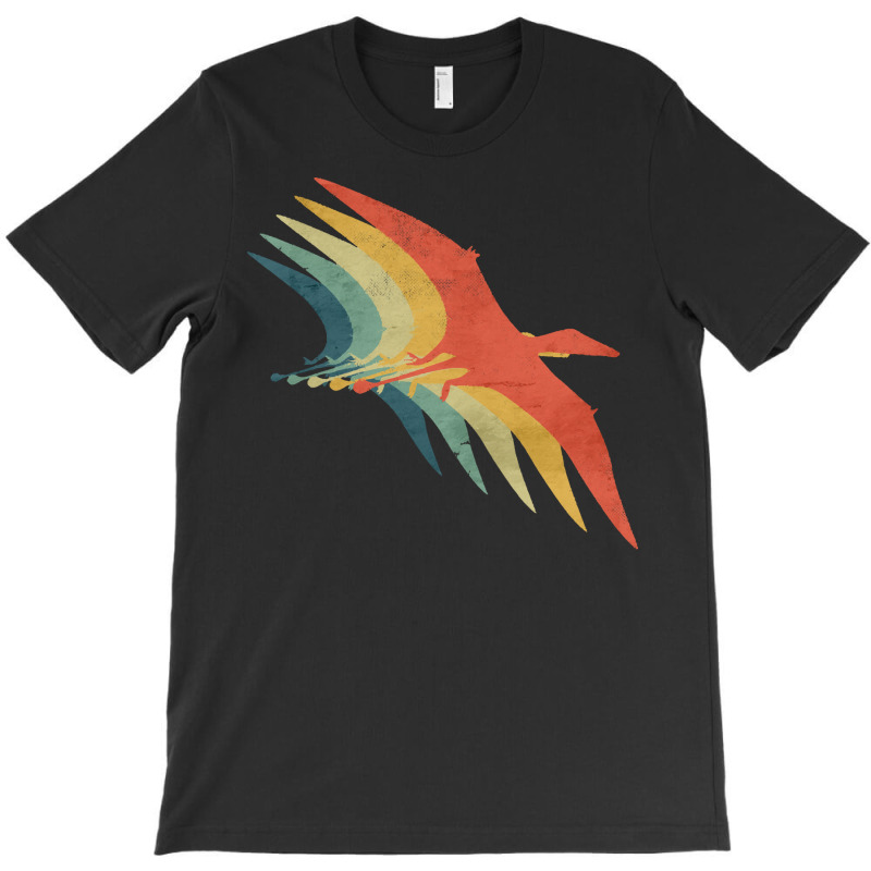 Pterosaur T  Shirt P T E R O S A U R Retro Vintage Color T  Shirt T-shirt | Artistshot