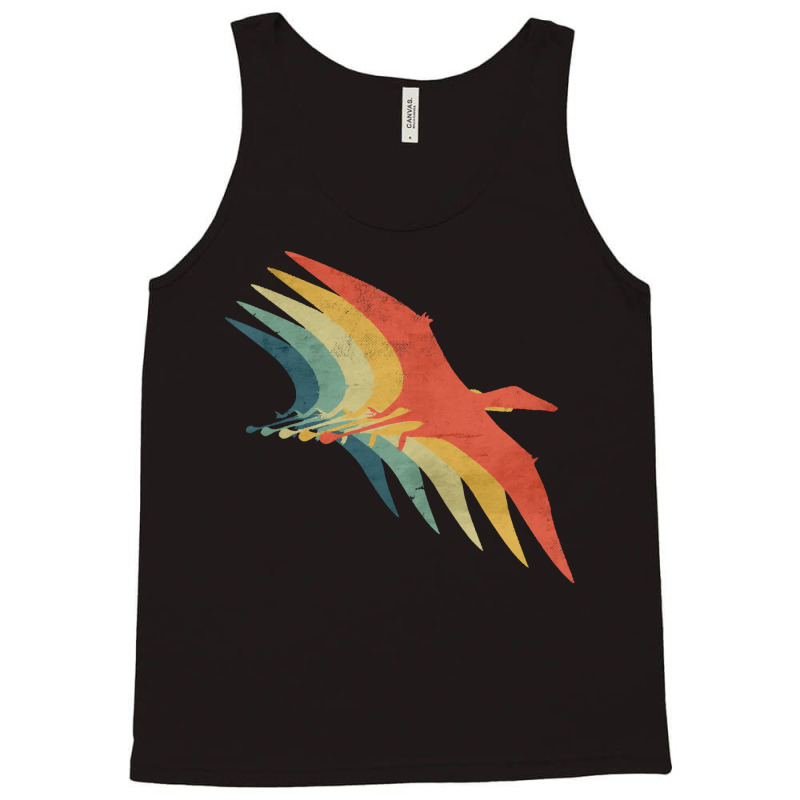 Pterosaur T  Shirt P T E R O S A U R Retro Vintage Color T  Shirt Tank Top | Artistshot