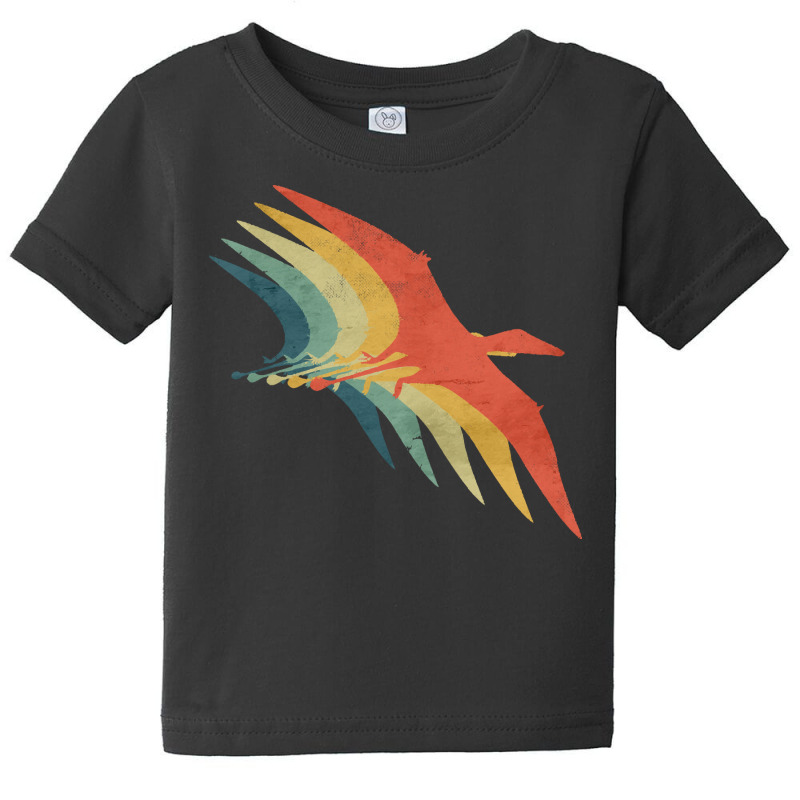 Pterosaur T  Shirt P T E R O S A U R Retro Vintage Color T  Shirt Baby Tee | Artistshot