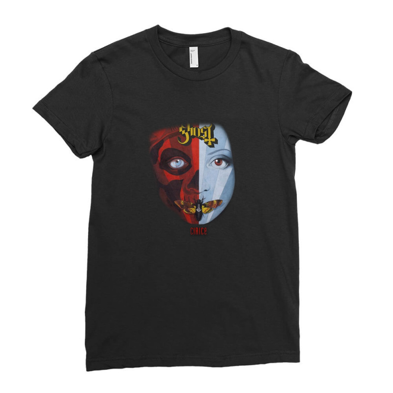 Ghost Ladies Fitted T-Shirt by juwitesepos | Artistshot