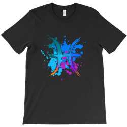 watercolor pisces symbol T-Shirt | Artistshot
