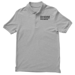 pro sciutto pro choice pro secco for light Men's Polo Shirt | Artistshot