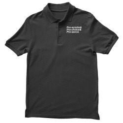pro sciutto pro choice pro secco for dark Men's Polo Shirt | Artistshot