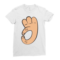 Hand Ladies Fitted T-shirt | Artistshot