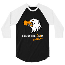 eye of the seagull for dark 3/4 Sleeve Shirt | Artistshot