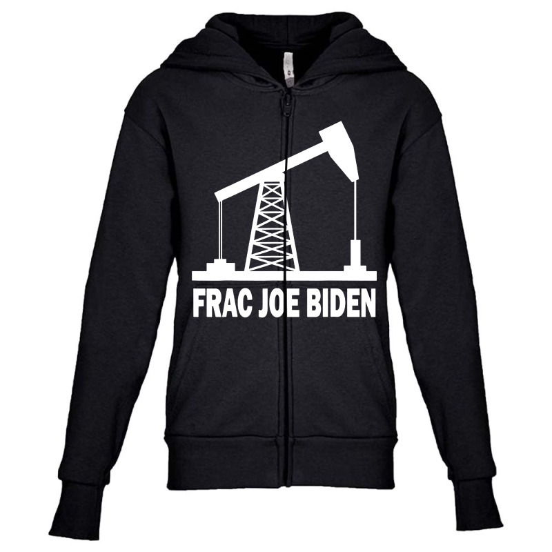 Frac Joe Biden Youth Zipper Hoodie by Cheapshop | Artistshot