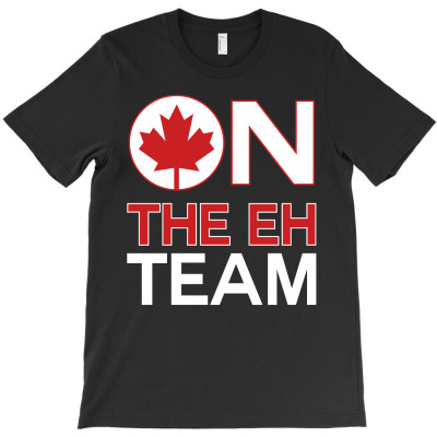 Canada On The Eh Team T-shirt Designed By Antoni Yahya