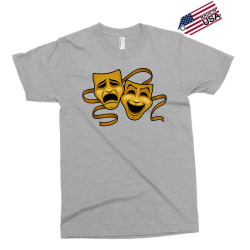 comedy tragedy masks gold t Exclusive T-shirt | Artistshot