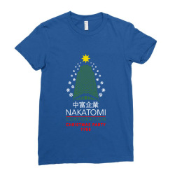 japan christmas party Ladies Fitted T-Shirt | Artistshot