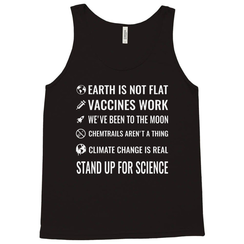 Stand Up For Science Tank Top | Artistshot