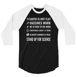 stand up for science 3/4 Sleeve Shirt | Artistshot