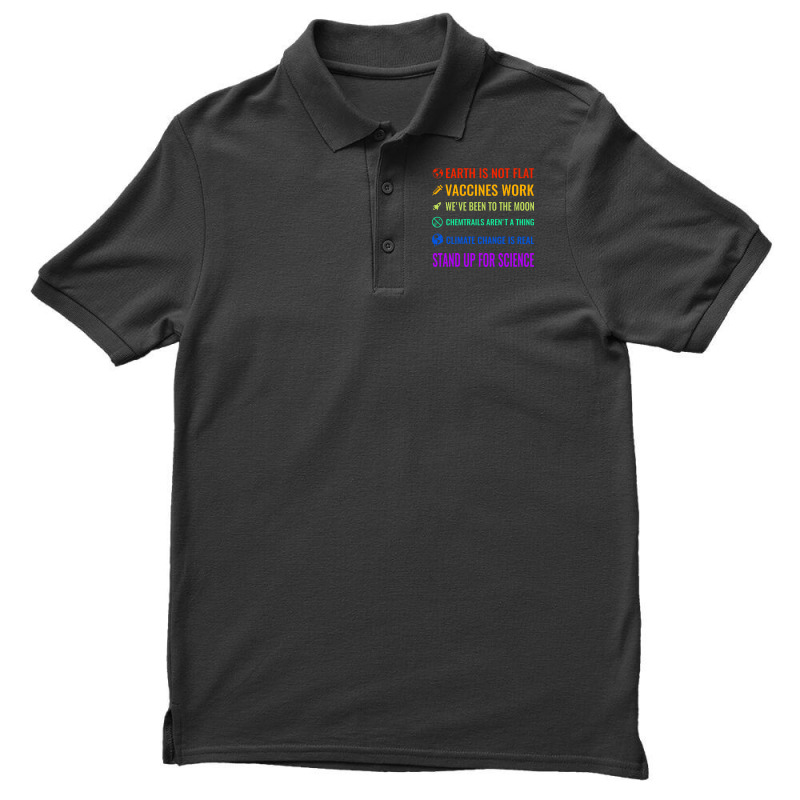 Stand Up For Science Men's Polo Shirt | Artistshot