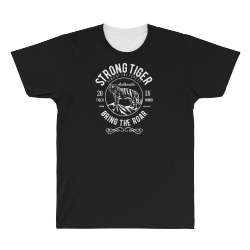 strong tiger   king of the forest All Over Men's T-shirt | Artistshot