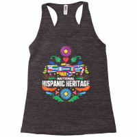 Funny Mexican American Latinos Nicaragua September 16 Gift National Hi Racerback Tank | Artistshot