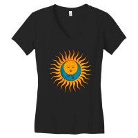 King Crimson Sun Women's V-neck T-shirt | Artistshot