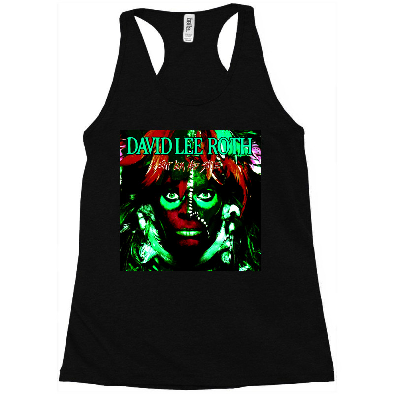 David Lee Roth Cover1 Racerback Tank by rdach | Artistshot