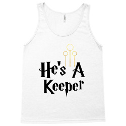 he is a keeper for light Tank Top | Artistshot