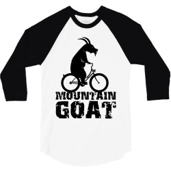 mountain goat 3/4 Sleeve Shirt | Artistshot
