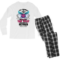 All Women Are Created Equal But Only The Best Born In October Men's Long Sleeve Pajama Set | Artistshot