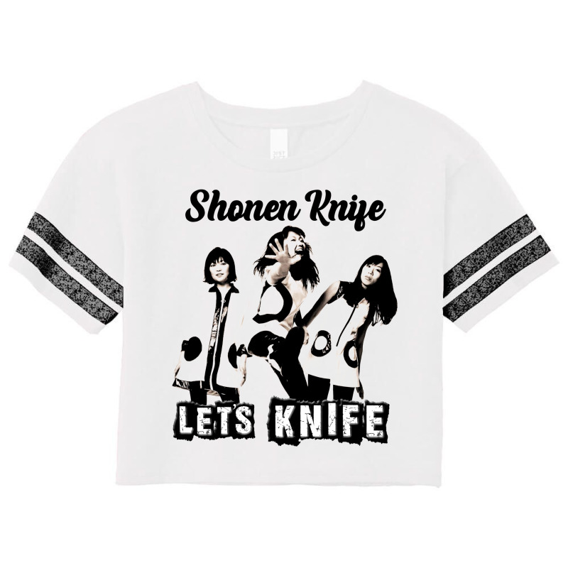 Custom Shonen Knife Happy Hour Scorecard Crop Tee By Lalacantik