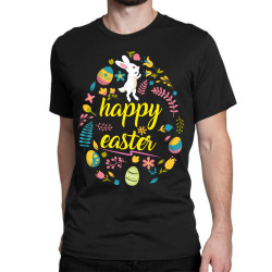 happy easter day egg Classic T-shirt | Artistshot