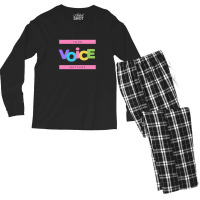 Your Voice Matters Men's Long Sleeve Pajama Set | Artistshot