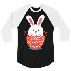 egg rabbit 3/4 Sleeve Shirt | Artistshot