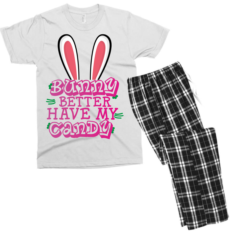 Bunny Better Have My Candy Men's T-shirt Pajama Set | Artistshot