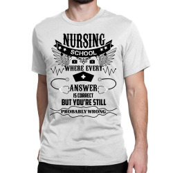 nursing school Classic T-shirt | Artistshot