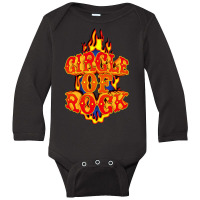 The Circle Of Rock New Long Sleeve Baby Bodysuit | Artistshot