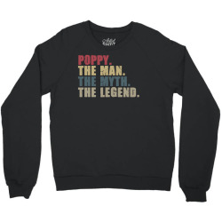 poppy the man the myth the legend Crewneck Sweatshirt | Artistshot