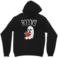 Boooks Ghost Librarian Reading Book Funny Halloween Costume Unisex Hoodie | Artistshot