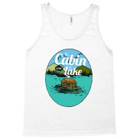 The Cabin And The Lake Tank Top | Artistshot