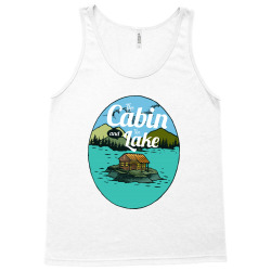 the cabin and the lake Tank Top | Artistshot