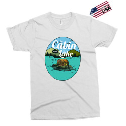 the cabin and the lake Exclusive T-shirt | Artistshot