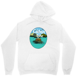 the cabin and the lake Unisex Hoodie | Artistshot