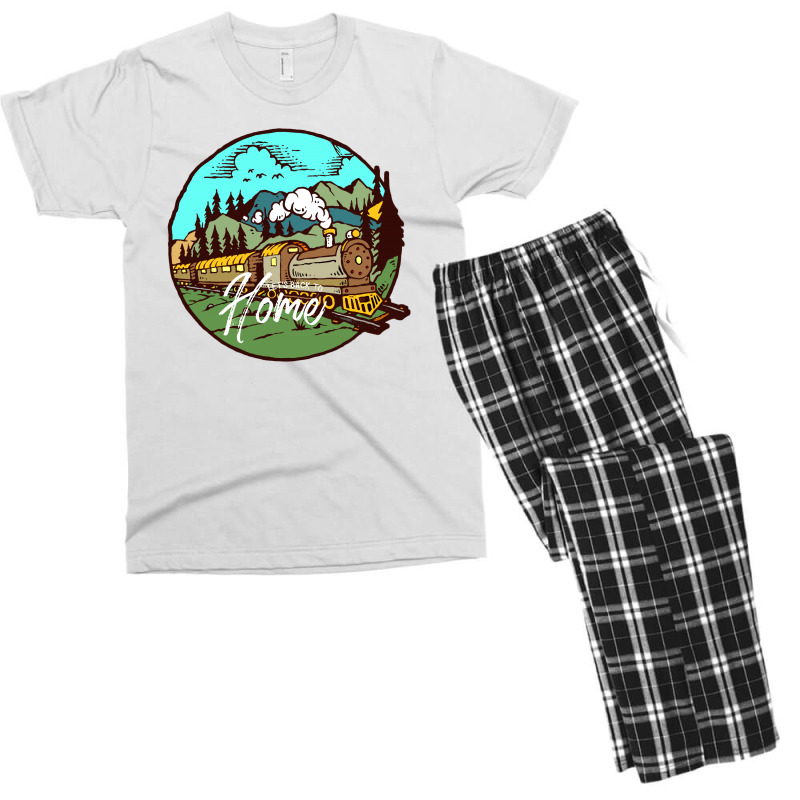 Train Men's T-shirt Pajama Set | Artistshot