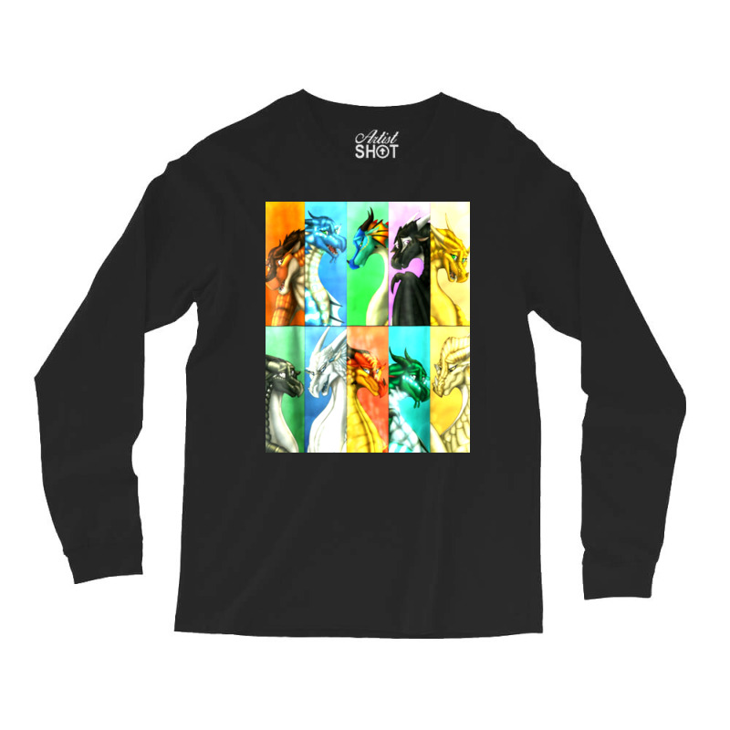 Wings Of Fire All Dragon Long Sleeve Shirts | Artistshot