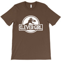 Custom Clever Girl Funny Jurassic Park Classic T-shirt By Cm-arts -  Artistshot